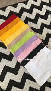 Kaos Wanita Oversize Labubu Grey Macaron T-Shirt Katun Adem Nyaman 2024 Jumbo - LAU FASHION - Cewek Oblong