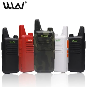 WLN KD-C1 UHF 400-470Mhz Wireless 5W Two Way Radio Walkie Talkie -SET OF 4