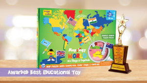 Mapology World with Flags & Capitals