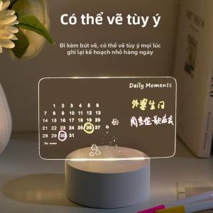 Đèn Bàn Ghi Chú Có Thể Lau Chùi