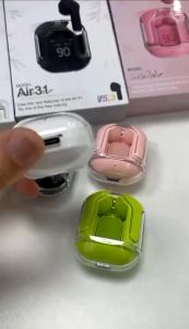 ประกันศูนย์ 1ปี หูฟังบลูทูธ Air 31 หูฟัง บลูทูธ เบส หูฟังบลูทูธแท้ bluetooth 5.3 หูฟังไร้สายแท้ หูงฟังบลูทูธ หูพังบลูทูธ หูพังไร้สาย