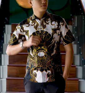 MENSBATIK - Asura II - batik pria - kemeja batik - batik lengan panjang