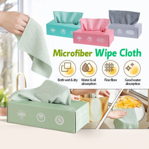 🇸🇬SG Local Stock 20 Pcs Reusable Lazy Rag Disposable Paper Towel Large Cleaning Cloth Non-woven for Kitchen