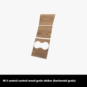 Central Control Panel Sticker For Tesla Model 3 2017-2020 Wood Grain Car Accessories Interior Protective Model Three