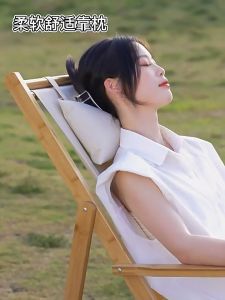 [Local stock]Folding chair camping chair nap chair canvas beach chair Balcony patio lounge chair露营椅沙滩椅折叠椅