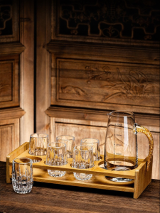 ZHUXI | Elegant Luxury Wine Glass and Decanter Set Small