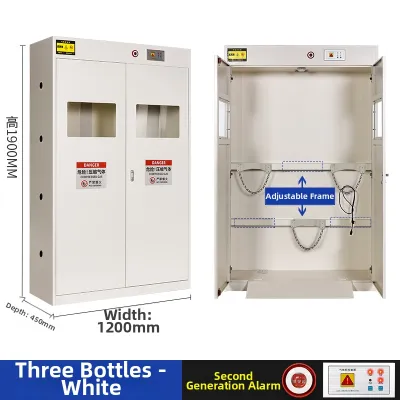 Explosion-Proof Steel Gas Cylinder Cabinet for Dual Cylinders