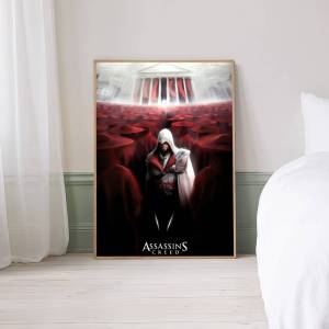 Moetch | Poster Phim Assassins Creed HD Chất Liệu Giấy Kraft Retro Dán Tường Trang Trí Phòng Quán Bar Quán Cà Phê Phong Cách Thẩm Mỹ Hiện Đại Tự Làm.