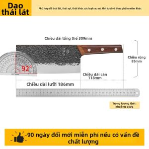 SHI BA ZI ZUO | Dao Cắt Chặt Dành Cho Đầu Bếp