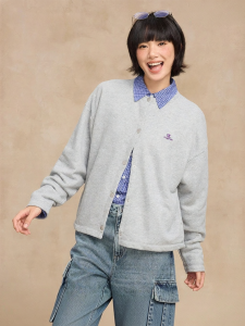 Champion | Autumn New Pure Color Retro Style Casual Cardigan
