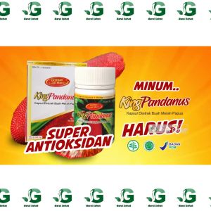 King Pandanus: Obat Stroke Herbal Alami Original BPOM MUI