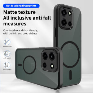 Oneplus Nord 6 Case for Magsafe Shockproof Silicon Bumper Clear Airbag Back Cover Hard Matte Case for Oneplus Nord 6 Nord6 2026