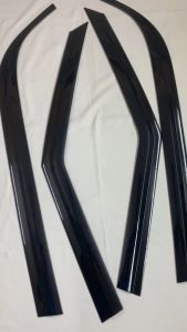 Vè che mưa xe Hyundai Creta 2022 2023 nhựa đen cao cấp viền chắn mưa Creta 2022