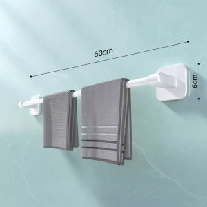 Drill-Free Bathroom Towel Rack