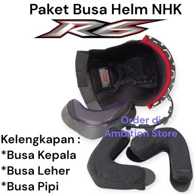 Busa Spon Daleman Helm NHK R6 Busa Fullset NHk R6 Tali Gesper Buaya