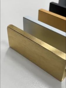 Simple Hidden Cabinet Handle Aluminum Alloy Wardrobe Door Handles Cupboard Door Pulls Drawer Knobs Long Furniture Handle Hardware