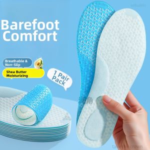ZHIHAOEN | Camellia Design Soft Anti-Slip Absorbent Anti-Odor Shoe Inserts