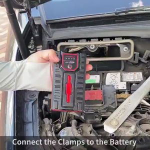 Portable Car Jumper Starter 12V Multi-Function 98800mAh Emergency Car Starter Power Bank With Pump