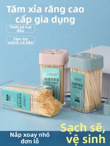 TAFUMAN | Home High-quality Food-grade Bamboo Two-pointed Toothpicks Disposable