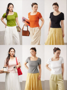 Breathable Multi-wear Slim-fit T-Shirt