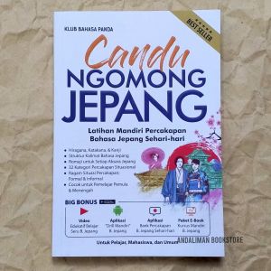 Buku PERCAKAPAN JEPANG - Candu Ngomong Jepang