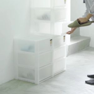 DKW HH-470/3 ตู้ลิ้นชัก ตู้รองเท้า ตู้อเนกประสงค์หน้ากว้าง 3 ชั้น (ราคาต่อ 1 ตู้) (มี 2 สี) Mutipurpose drawer 3 tiers