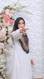 Hijab Bergo Instan Daily jersey Gradasi
