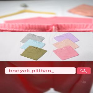 Baju Setelan Anak Anak Motif Polos Bahan Drop Needle Knit Rib Umur 4 Tahun Sampai 7 Tahun Baju Tidur Anak Perempuan Setelan Santai Anak Laki Laki