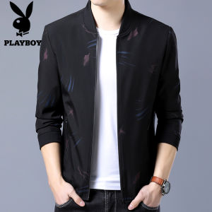 Pierre Cardin Mens Casual Baseball Jacket Spring Autumn New Style Standard Fit 3D Polyester Breathable Long Sleeve Coat