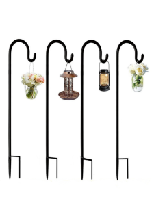 Đồ Trang Trí Nhà Cửa Ngoài Trời Móc Treo Hoa Đám Cưới Trang Trí Sân Vườn Đèn Treo Móc Treo Sắt Không Để Lại Dấu Vết