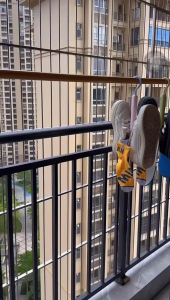 Combo 2 Móc Treo Phơi Giày Dép Đồ Đa Năng Giúp Nhanh Khô Giữ Form Chất Liệu Nhựa PP Cứng Cáp