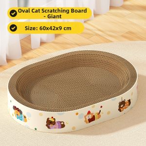 7o | Scratch-resistant Non-litter Cat Scratch Board and Bed Corrugated Paper