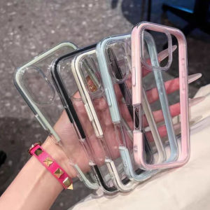 Luxury CandyสีTPUกรอบเคสโทรศัพท์สําหรับiPhone 16 E 15 14 Plus 13 12 11 Pro Maxกันกระแทกกันชนป้องกันนุ่ม