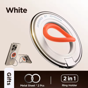 joyroom | Joyroom Magnetic Ring Stand Kickstand Phone Grip Holder for iPhone 17 16 15 14 Pro Max for All Phone Holder