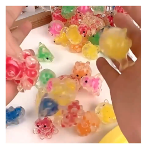 Pinch Music Water Drop Dumpling Stress Relief Cute