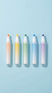 Deli Nusign Scented Highlighter Set 5pcs/box NS718