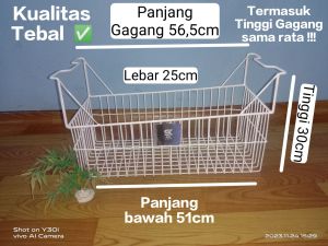 Keranjang Freezer Kualitas Tebal Berlapis Pelastik