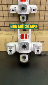 Camera wifi Yoosee 3 MẮT QUAY ĐỘC LẬP 16MP xem 3 mắt cùng lúc đa chiều đầy đủ tính năng