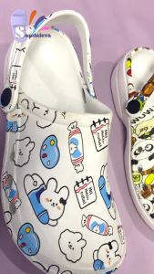 Sendal Kodok Printing/Sandal Kodok Santai Motif Lucu Wanita Dewasa New Korean Style