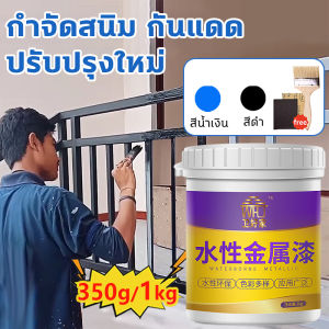 น้ำยากระจายสนิม 350g/1kg สีน้ำเงิน/สีดำ แถมเครื่องมือทั้งชุด กำจัดสนิม น้ำยาหยุดสนิม กันแดด น้ำยาขจัดคราบสนิม น้ำยากำจัดสนิม น้ำยาหยุดสนิม