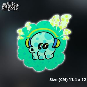 Splatton Game Reflective Car Stickers