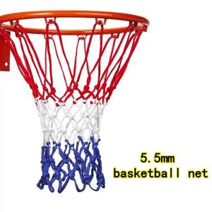 2pcs Standard Durable Basketball Net Professional Game Rim Net Heavy Duty For Kids Adults Outdoor Indoor