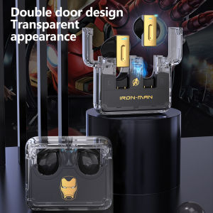 (Disney）Marvel MV06 True Wireless Bluetooth Headset Game Music Dual Mode Low Latency Bluetooth 5.3 Headset Shell With Glare