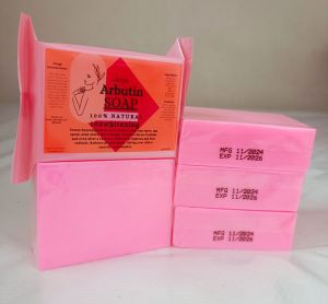 5pcs ARBUTIN SOAP 10XWHITENING 100% NATURAL 135grams