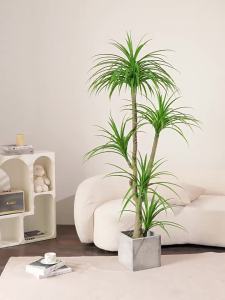 High-End Decorative Artificial Dragon Blood Tree Indoor Large Potted Plant