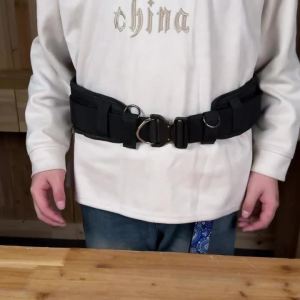 JAKAH Padded Tool Belt with Heavy Duty Buckle Padded Work Belt Comfortable Tool Belt Adjustable Waist JK-209