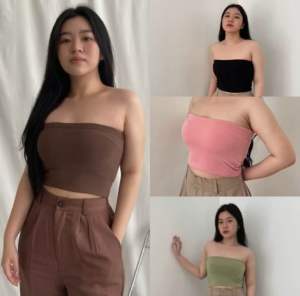 Baju Kemben Wanita CROP TUBE Stylish
