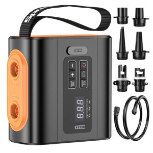 Mountainhiker | SUP Pump Outdoor Wireless Air Pump Travel Vacuum Pump with Inflatable Deflate Portable Electric MINI Inflatable Pumps for Mats