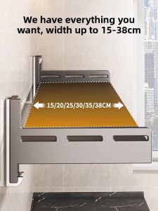 B&W | Wall-mounted Multi-functional Kitchen Storage Rack