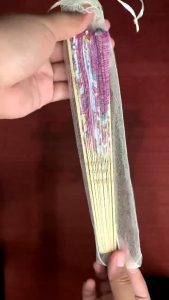 1 Pcs Kipas Batik Door Gift from Batik Indonesia Uncang Kipas Doorgift Goodies Kahwin Nikah Decor Decoration